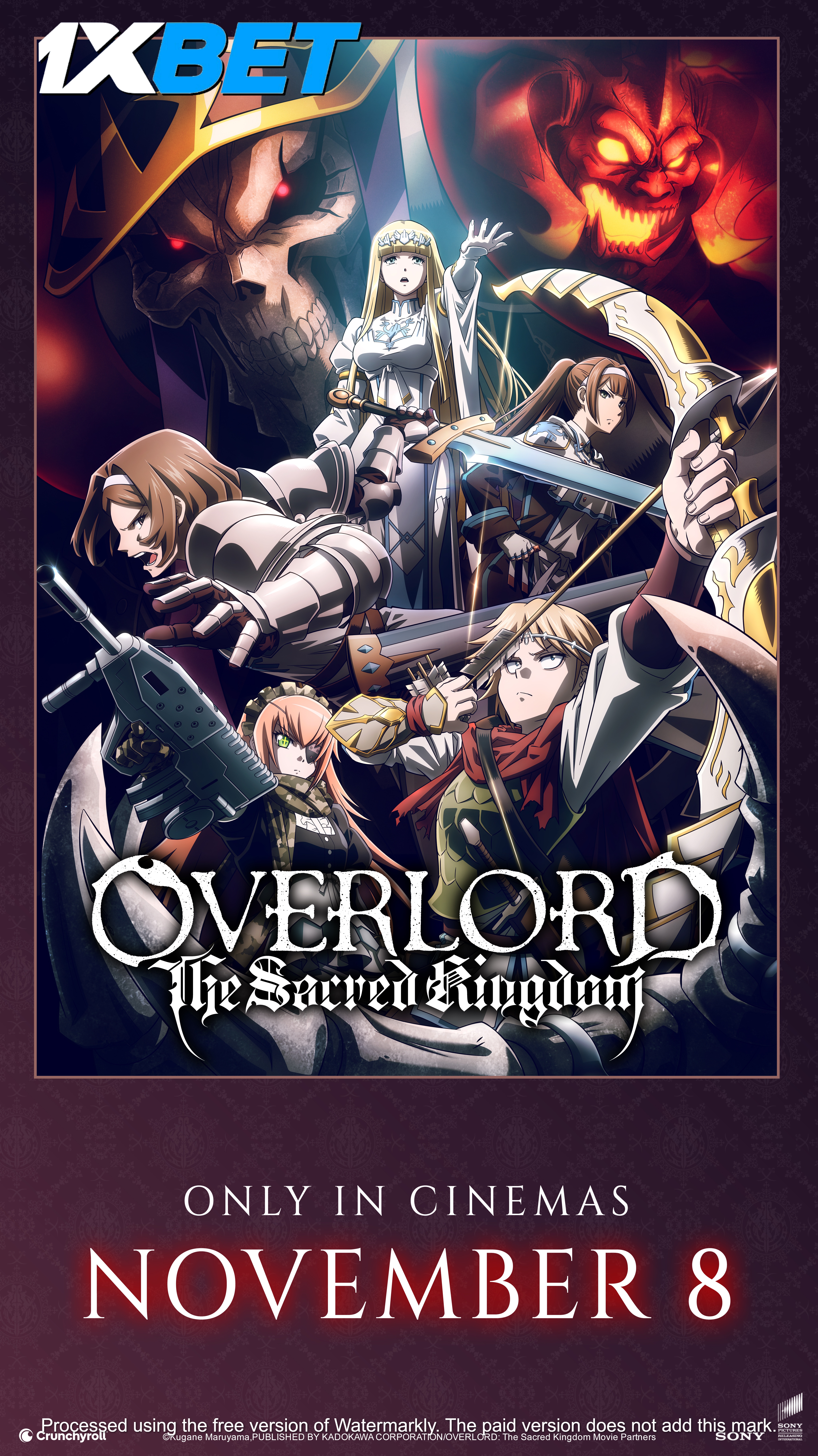 Overlord The Sacred Kingdom (2024) Hollywood Hindi Dubbed Full Movie